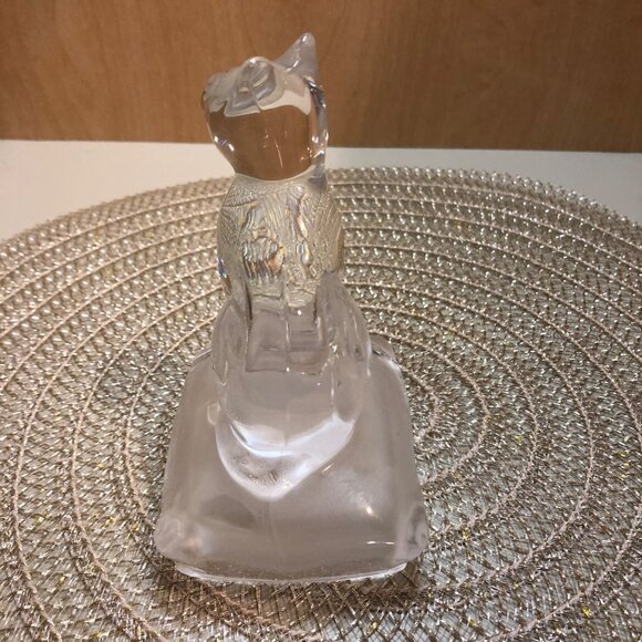 Vtg Crystal Cat Figurine - Picture 2 of 9
